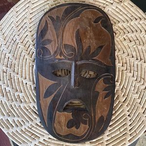 Wooden Handmade Tribal Mask Wall Art